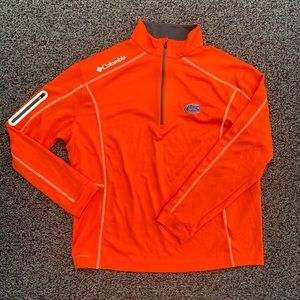 BRAND NEW FL GATORS UF COLUMBIA HALF ZIP